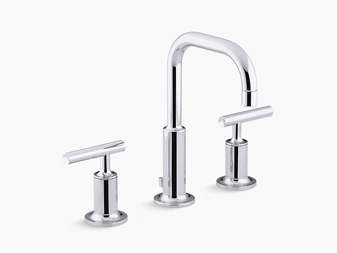 Sink Faucet With Low Lever Handles, Kohler Faucets Bathroom